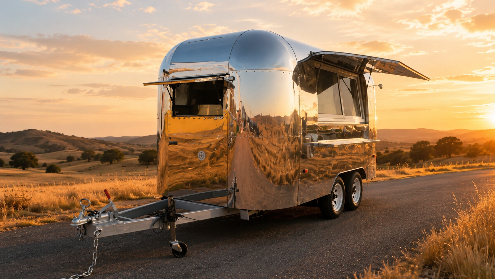 Custom food trailer showcase