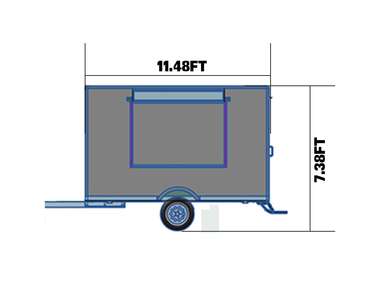 SMS-3500 size diagram