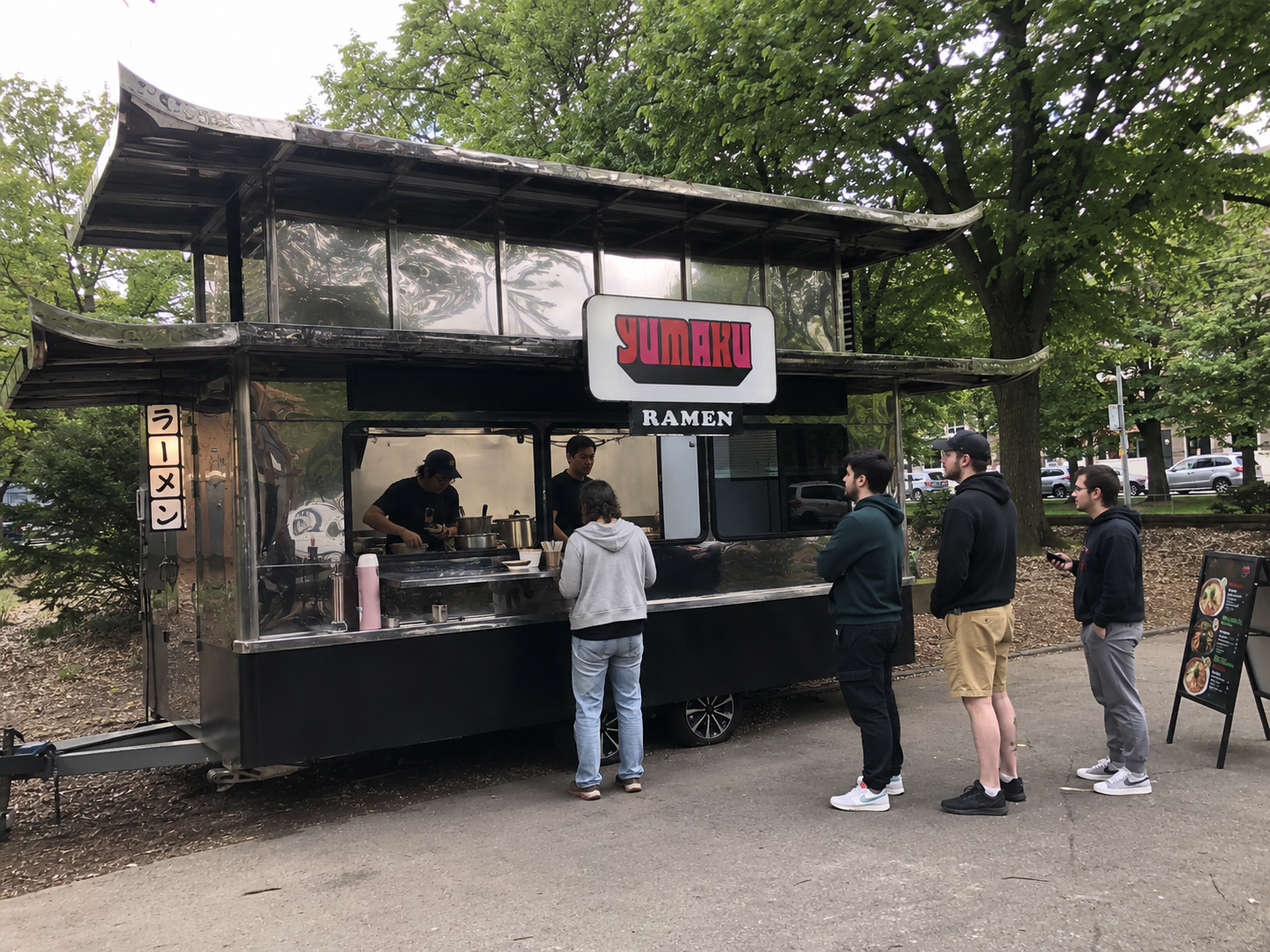Customer trailer exterior